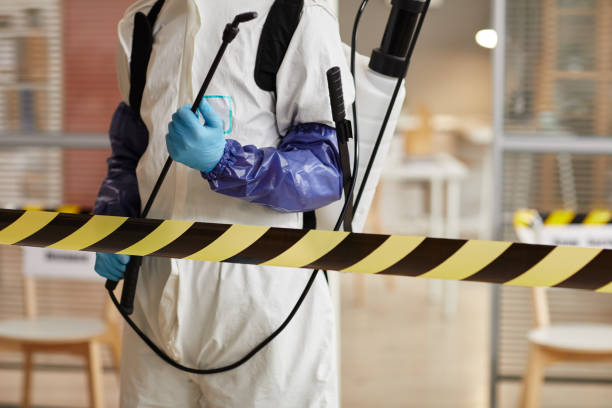 Professional Biohazard Cleanup technician working in Shelbyville, TN